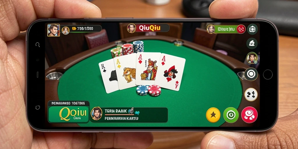 Tampilan utama gameplay QiuQiu di ID6788 yang menarik.