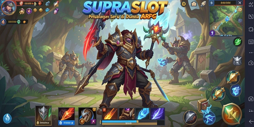 Tampilan menarik dari gameplay SUPRASLOT yang penuh aksi.